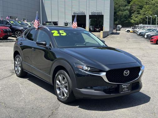 Jet Black Mica 2025 Mazda CX-30 2.5 S Preferred Package