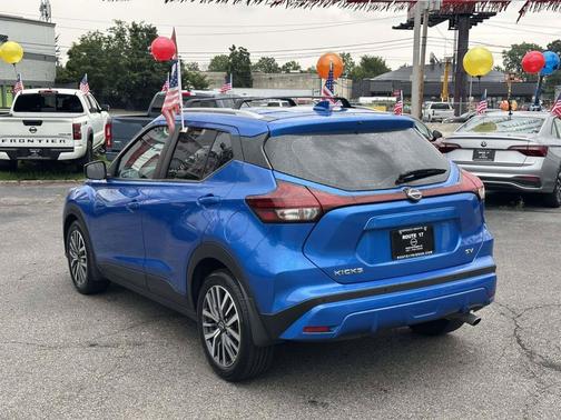 Electric Blue Metallic 2023 Nissan Kicks SV