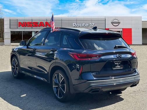 Hermosa Blue 2023 INFINITI QX50 SPORT AWD