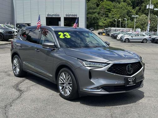 Lunar Silver Metallic 2023 Acura MDX Advance Package