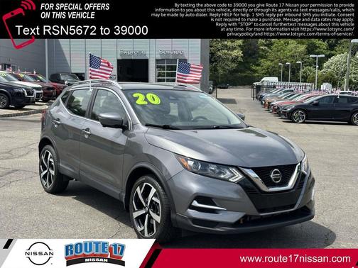 Gun Metallic 2020 Nissan Rogue Sport SL
