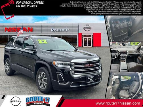 2022 GMC Acadia AWD SLE