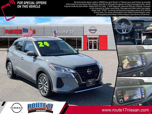 Boulder Gray Pearl 2024 Nissan Kicks SV
