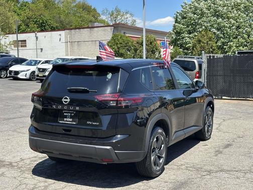 Black 2024 Nissan Rogue SV