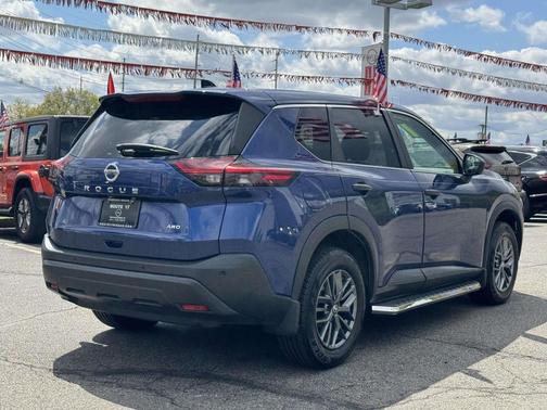 Caspian Blue Metallic 2021 Nissan Rogue S