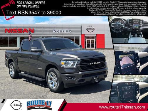 Granite Crystal Metallic Clearcoat 2023 RAM 1500 Big Horn/Lone Star