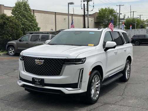 Crystal White Tricoat 2023 Cadillac Escalade Premium Luxury