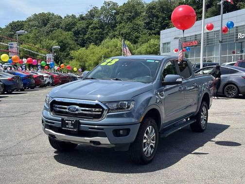 Azure Gray Metallic Tri-Coat 2023 Ford Ranger LARIAT