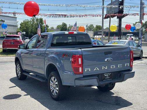 Azure Gray Metallic Tri-Coat 2023 Ford Ranger LARIAT