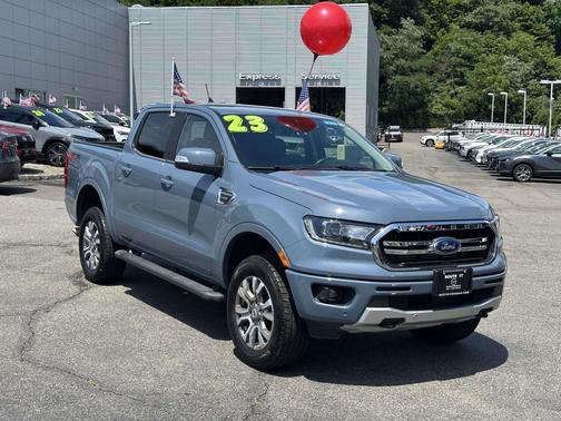 Azure Gray Metallic Tri-Coat 2023 Ford Ranger LARIAT