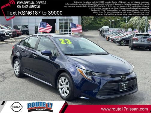 Blueprint 2023 Toyota Corolla LE