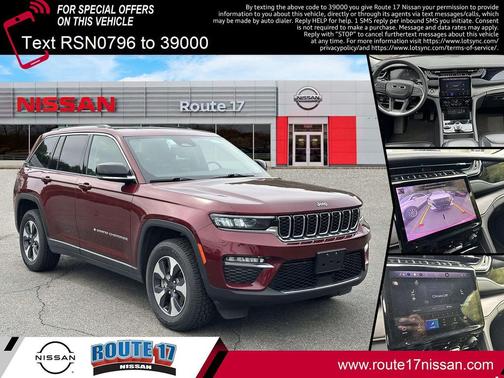 Velvet Red Pearlcoat 2024 Jeep Grand Cherokee 4xe Base