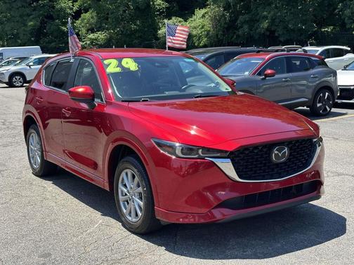 Soul Red Crystal Metallic 2024 Mazda CX-5 2.5 S Select Package