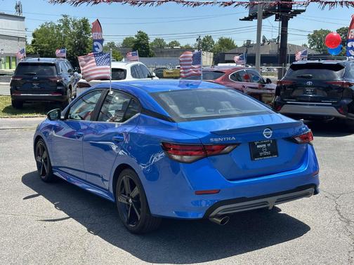 Electric Blue Metallic 2023 Nissan Sentra SR