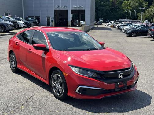 Rallye Red 2021 Honda Civic LX