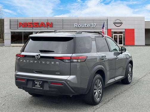Gun Metallic 2025 Nissan Pathfinder SV 4WD