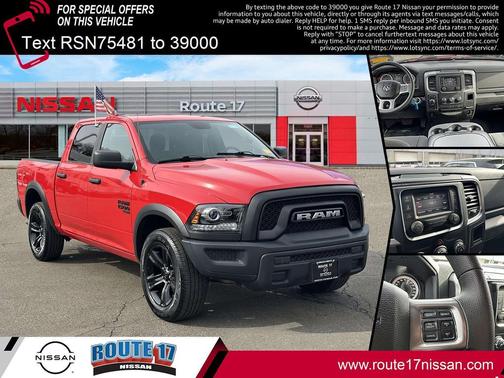 2024 RAM 1500 Classic Warlock Crew Cab 4x4 5'7' Box