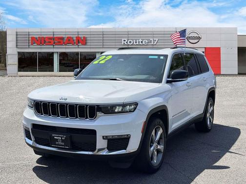 Bright White Clearcoat 2022 Jeep Grand Cherokee L Limited