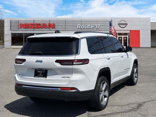 Bright White Clearcoat 2022 Jeep Grand Cherokee L Limited