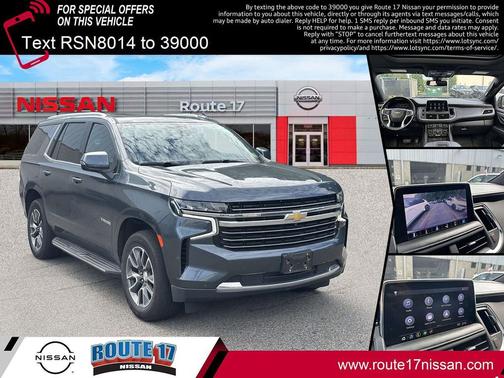 Shadow Gray Metallic 2021 Chevrolet Tahoe LT
