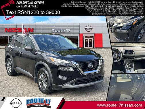 Super Black 2023 Nissan Rogue S