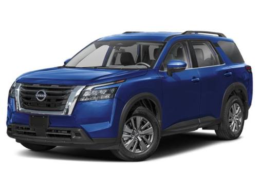 Deep Ocean Blue Pearl 2024 Nissan Pathfinder SV 4WD