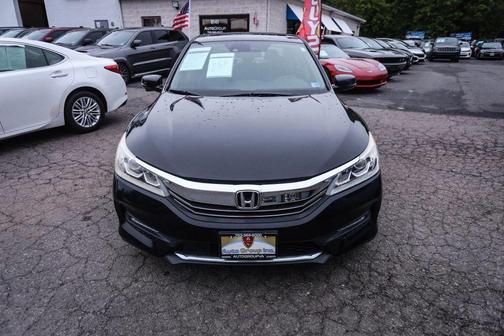 Black 2016 Honda Accord EX-L
