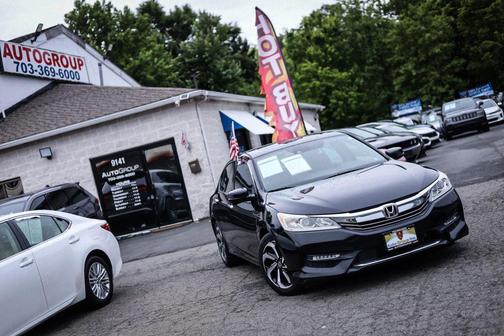 Black 2016 Honda Accord EX-L