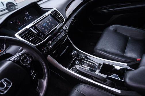 Black 2016 Honda Accord EX-L