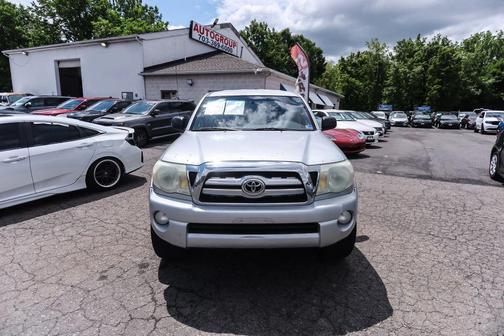 Silver 2007 Toyota Tacoma PreRunner Double Cab