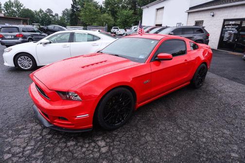 Red 2013 Ford Mustang GT Premium