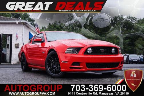 Red 2013 Ford Mustang GT Premium