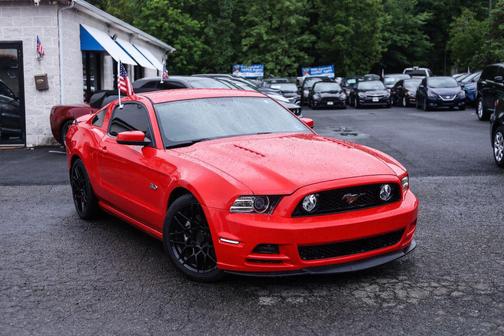 Red 2013 Ford Mustang GT Premium