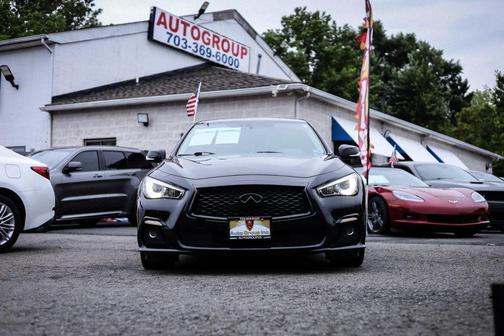Black 2019 INFINITI Q50 3.0t Sport