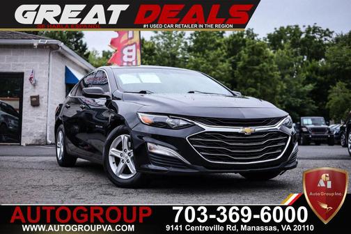Black 2019 Chevrolet Malibu 1LS