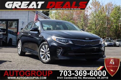 Black 2018 Kia Optima EX