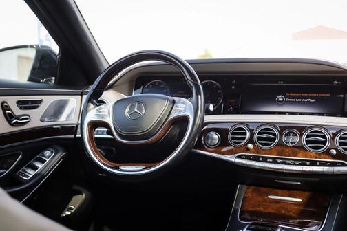Black 2017 Mercedes-Benz S-Class S 550 Sedan 4D