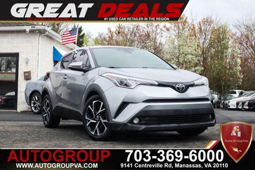 Gray 2018 Toyota C-HR XLE Premium