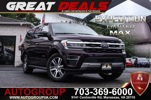Red 2024 Ford Expedition Max Limited