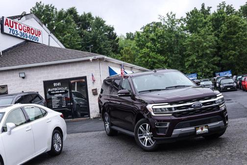 Red 2024 Ford Expedition Max Limited