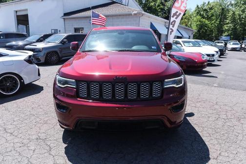 Red 2021 Jeep Grand Cherokee Laredo