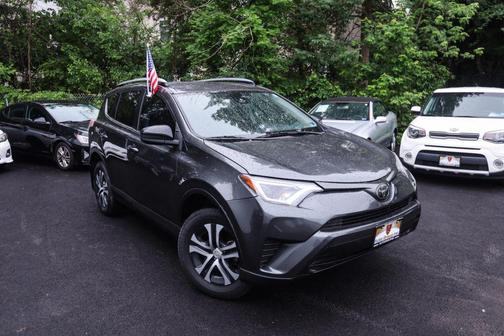 Gray 2018 Toyota RAV4 LE