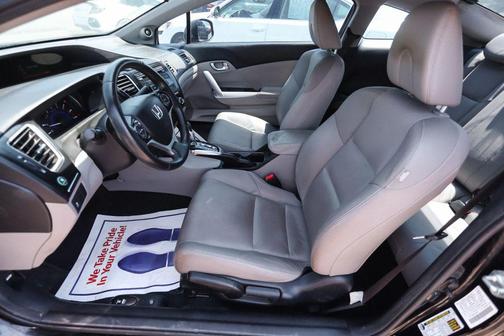 Black 2013 Honda Civic EX-L