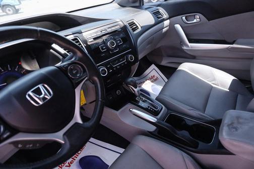 Black 2013 Honda Civic EX-L