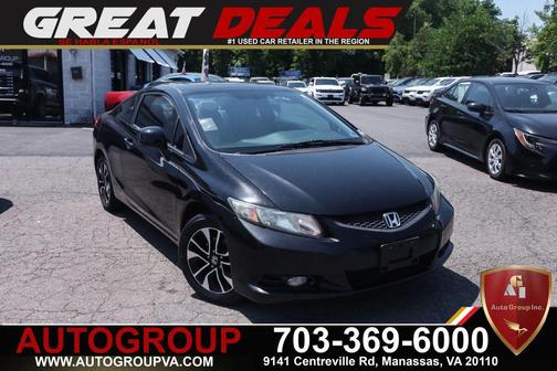 Black 2013 Honda Civic EX-L