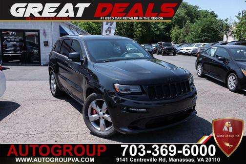 Black 2015 Jeep Grand Cherokee SRT