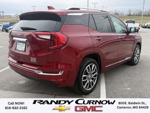 Volcanic Red Tintcoat 2024 GMC Terrain Denali