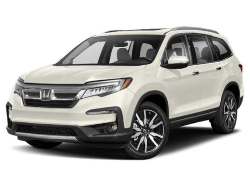 White Diamond Pearl 2019 Honda Pilot Touring 8-Passenger