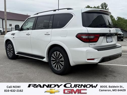 Aspen White TriCoat Pearl 2022 Nissan Armada SL 4WD