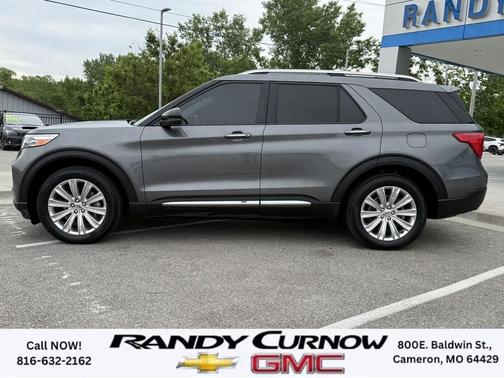 Carbonized Gray Metallic 2021 Ford Explorer Limited